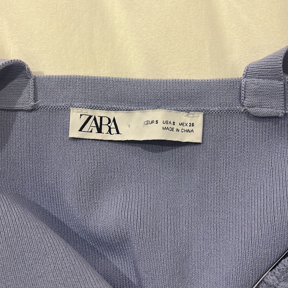 Zara tank top light blue - Picture 3 of 3